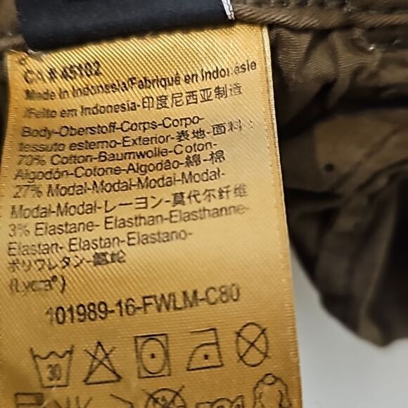 Scotch & Soda Maison Scotch La Bohemienne Skinny Pants Army Green size 32/32 - Picture 11 of 11